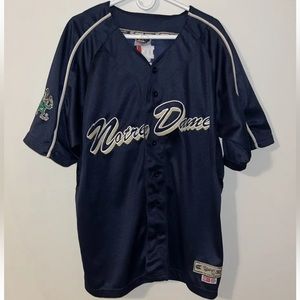 Vintage Notre Dame baseball jersey Colosseum
